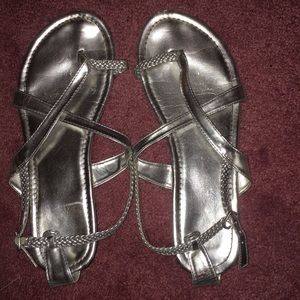 Silver Sandals